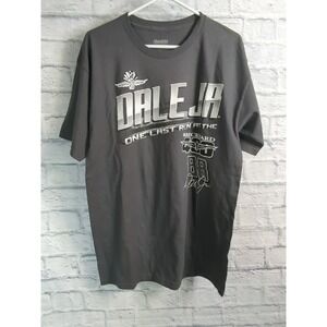 DALE Earnhardt JR # NASCAR  T-Shirt 2017 Brickyard 400  LAST RUN sz Large